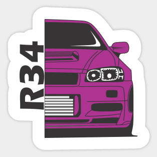 Nissan R34 Sticker